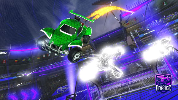 A Rocket League car design from Venomboi123