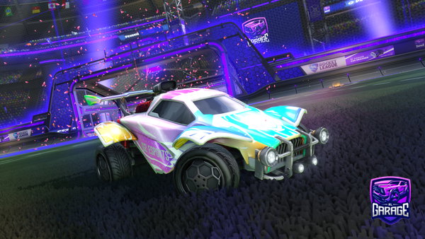 A Rocket League car design from elchipp0