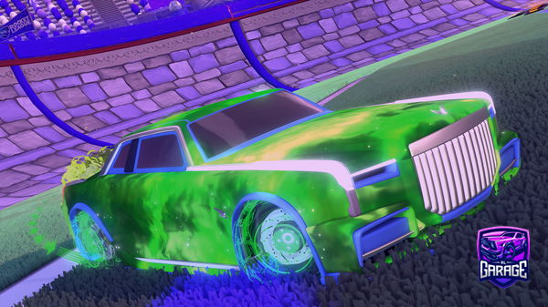 A Rocket League car design from QUIP__