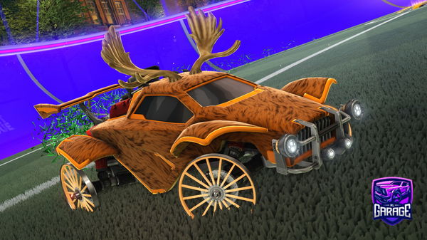 A Rocket League car design from M1Ju