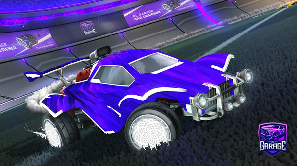 A Rocket League car design from Aftmost