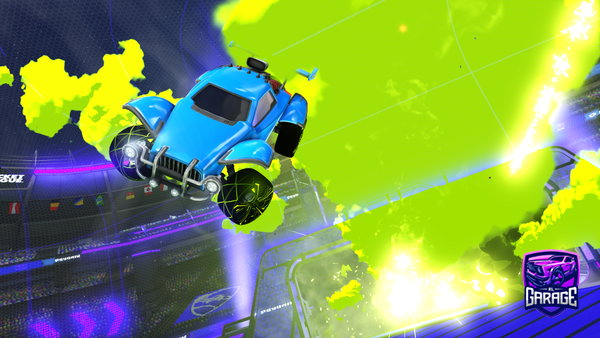 A Rocket League car design from OmegaPlasmaYT