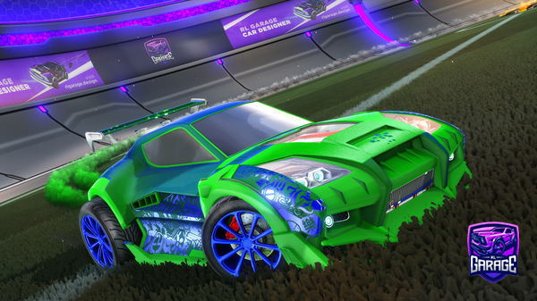 A Rocket League car design from shadyCust0mr