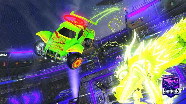 A Rocket League car design from Firehog164