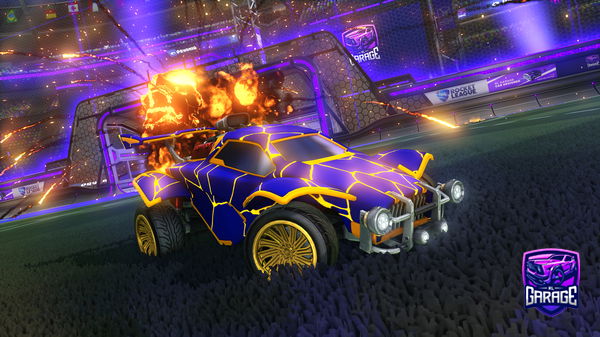 A Rocket League car design from Orbit_Raid