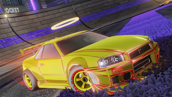 A Rocket League car design from Tomster4049