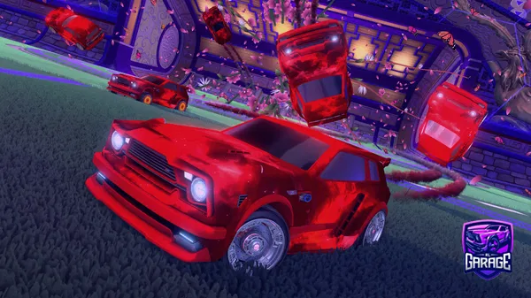 A Rocket League car design from Kaktus189