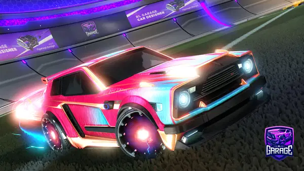 A Rocket League car design from Vaylence