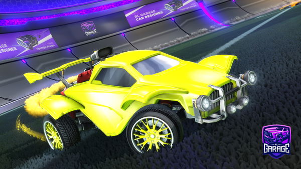 A Rocket League car design from Pro_leemerlord