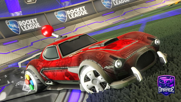 A Rocket League car design from irosario78