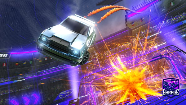 A Rocket League car design from tylerlockyer