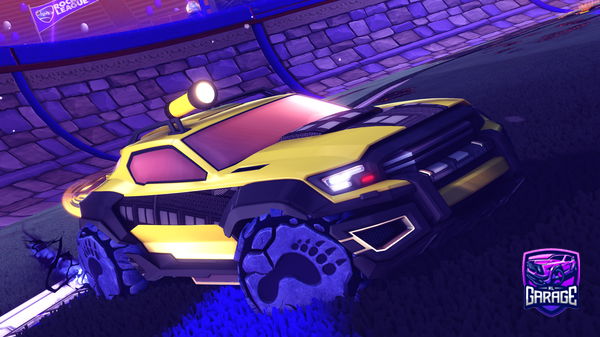 A Rocket League car design from SuperMommy