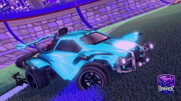 A Rocket League car design from GalaxyXD21