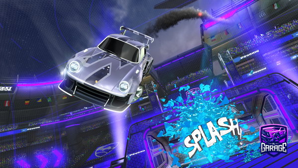 A Rocket League car design from marow