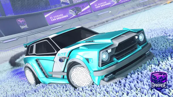 A Rocket League car design from fox390922