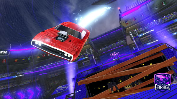 A Rocket League car design from HELL78