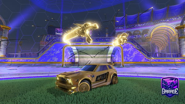 A Rocket League car design from XXL-Joni