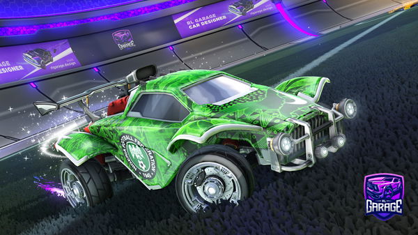 A Rocket League car design from DrPlasma