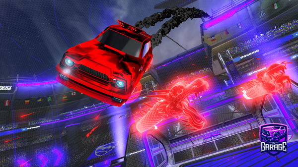 A Rocket League car design from Anthonyandrade