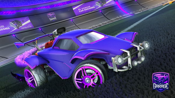 A Rocket League car design from Foxy8-Ita