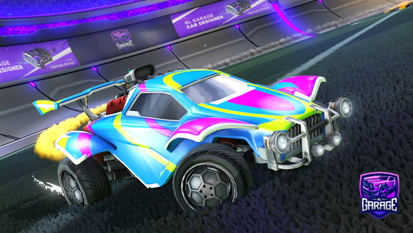 A Rocket League car design from Douday-_-