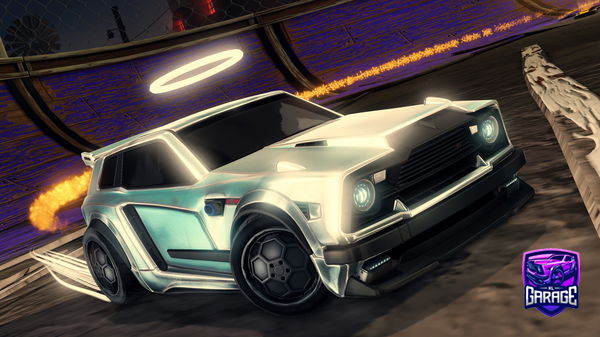 A Rocket League car design from SweatyL