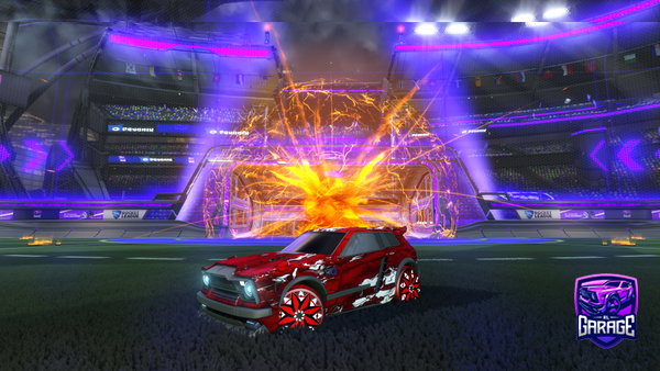 A Rocket League car design from kaebian