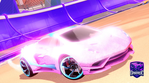 A Rocket League car design from avX_Galaxy