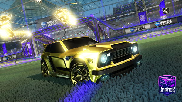 A Rocket League car design from AlirezaCF7