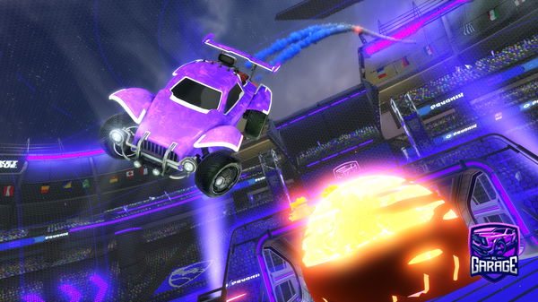 A Rocket League car design from Sweaty_BasBas