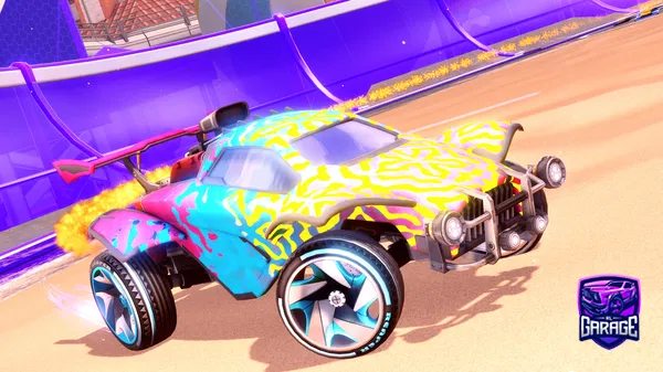 A Rocket League car design from maTh73