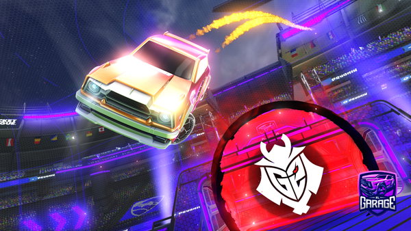 A Rocket League car design from darkoblockYT123