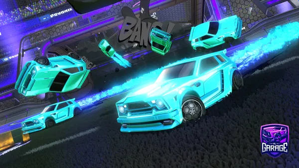 A Rocket League car design from ROMANOV34