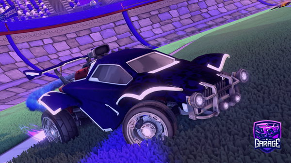 A Rocket League car design from Juuljerto