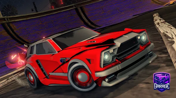 A Rocket League car design from Jugra