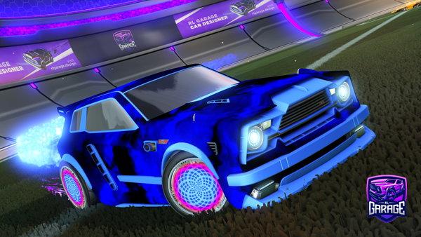 A Rocket League car design from wPluton
