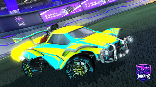 A Rocket League car design from TensiveZexal