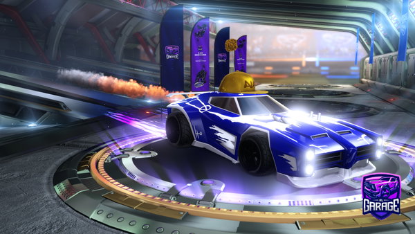 A Rocket League car design from Lampostmis