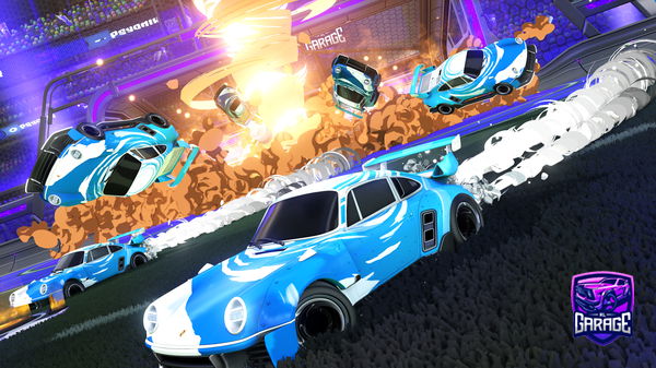 A Rocket League car design from SwinnyKing