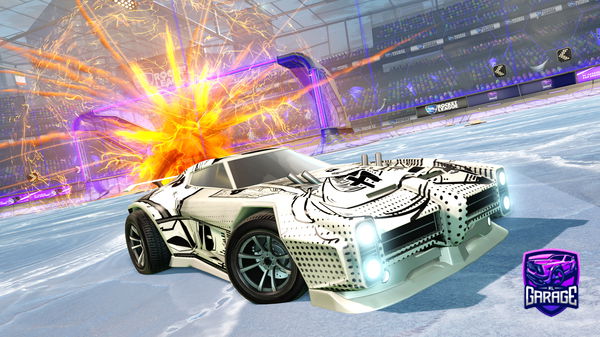 A Rocket League car design from Bobbinabobb