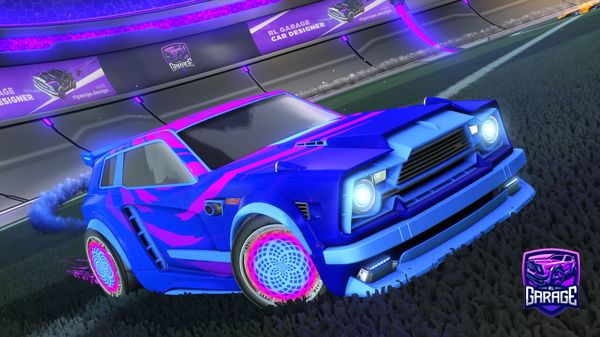 A Rocket League car design from Gamer132884