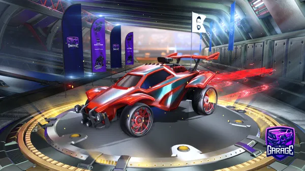 A Rocket League car design from Octy2
