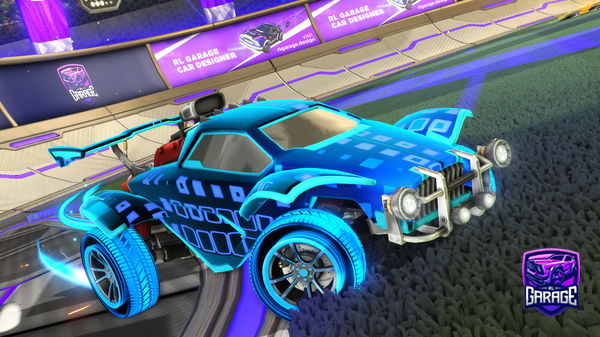 A Rocket League car design from crayonbox9