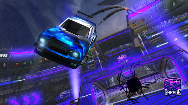 A Rocket League car design from barecat