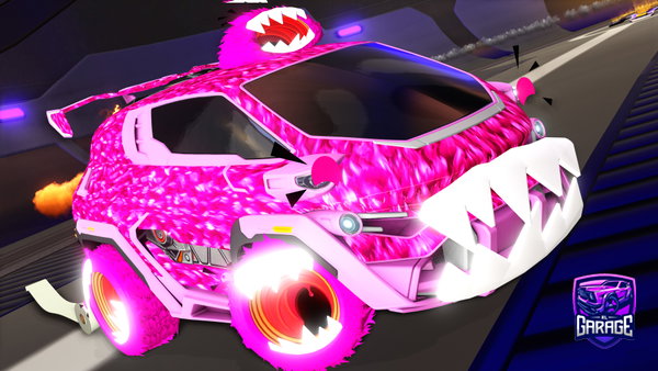 A Rocket League car design from BigDikkBoy