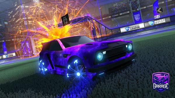 A Rocket League car design from mikey5469