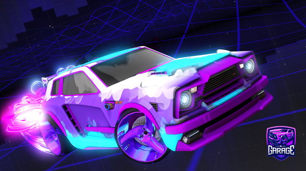 A Rocket League car design from flirtcobain