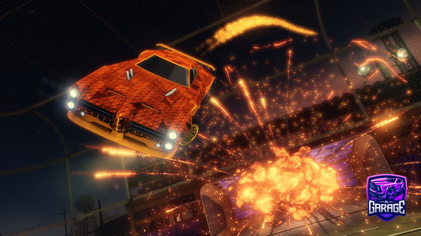 A Rocket League car design from toxnado