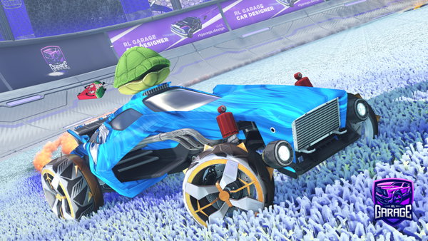 A Rocket League car design from worldmikel