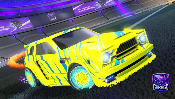 A Rocket League car design from GreenRl2008
